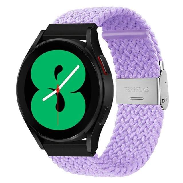 Punottu elastinen rannekoru Samsung Galaxy Watch 4 (44mm) - lightpurpl