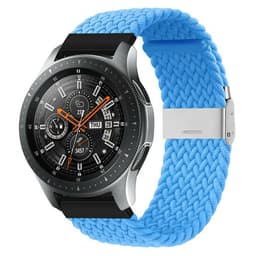 Flettet Elastik Armbånd Samsung Galaxy Watch 46mm - skyblue