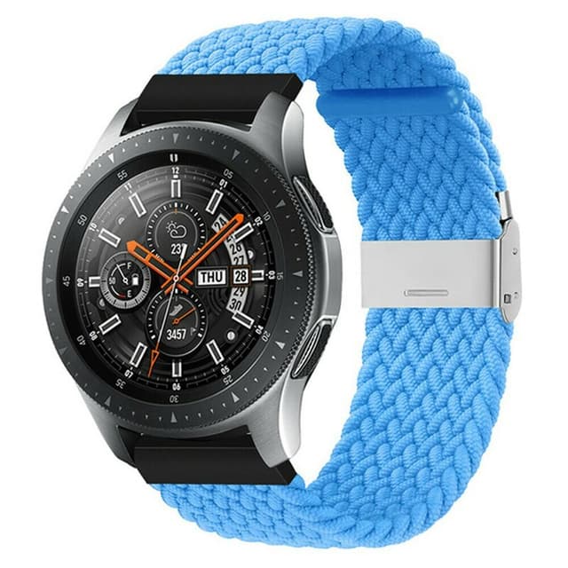 Flettet elastisk armbånd Samsung Galaxy Watch 46mm - skyblue