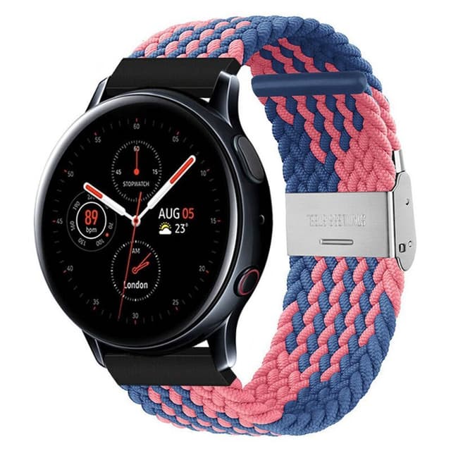 Flätat Elastiskt Armband Samsung Galaxy Watch Active 2 (44mm) - Blue
