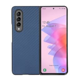Hiilikuituinen kuori Samsung Galaxy Z Fold 4 - Sininen