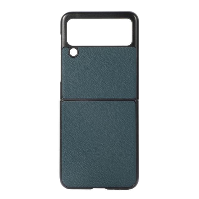 Lær deksel Samsung Galaxy Z Flip 4 - Grønn