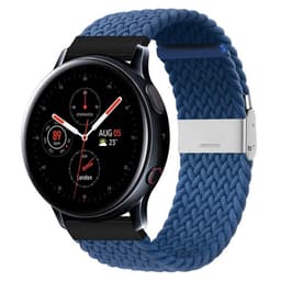 Flettet Elastik Armbånd Samsung Galaxy Watch Active 2 (44mm) - Blå