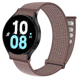 Nylon Armbånd  No-Gap Samsung Galaxy Watch 5 (44mm) - Smokey Mauve