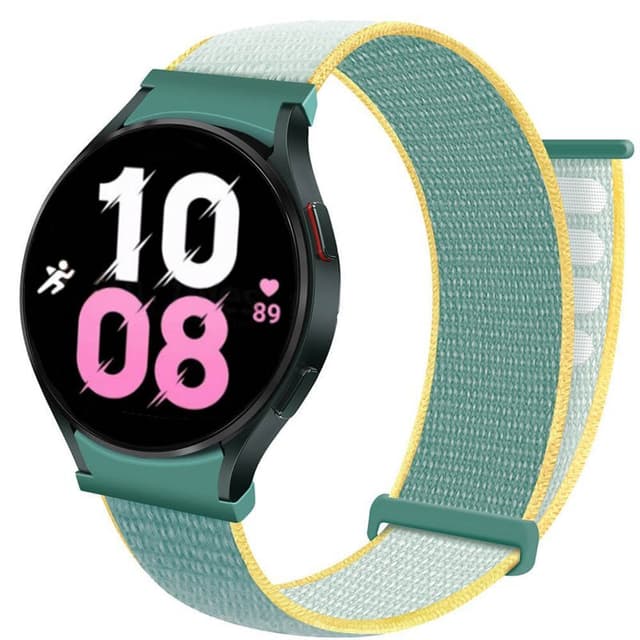 Nylon Armbånd  No-Gap Samsung Galaxy Watch 5 (40mm) - Sunshine