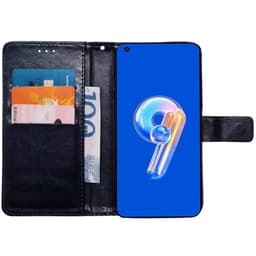 Lompakkokotelo 3-kortti Asus Zenfone 9 - Tummansininen