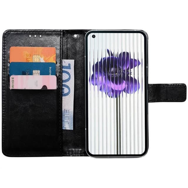 Wallet cover 3-kort Nothing Phone (1) - Sort