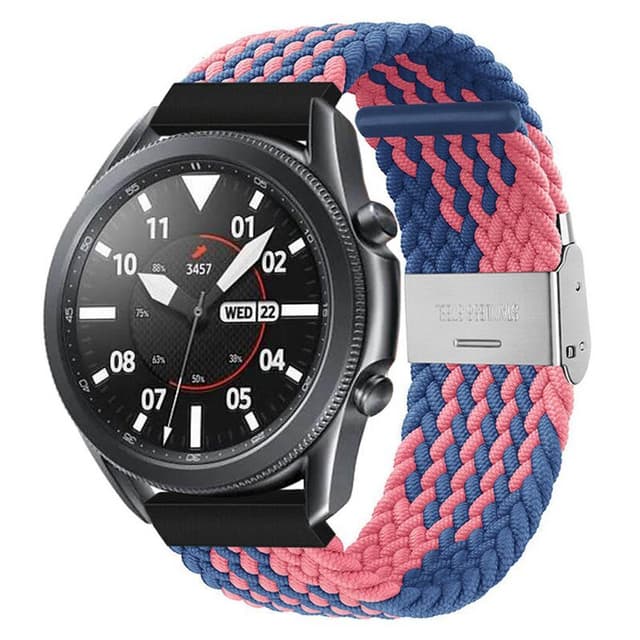 Flätat Elastiskt Armband Samsung Galaxy Watch 3 (45mm) - Blue Powder