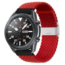 Flätat Elastiskt Armband Samsung Galaxy Watch 3 (41mm) - Mörkröd