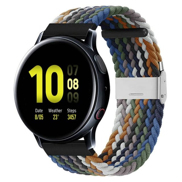 Flettet Elastik Armbånd Samsung Galaxy Watch Active 2 (40mm) - cowboy