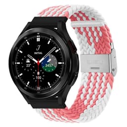 Flätat Elastiskt Armband Samsung Galaxy Watch 4 Classic (42mm) - Rosa