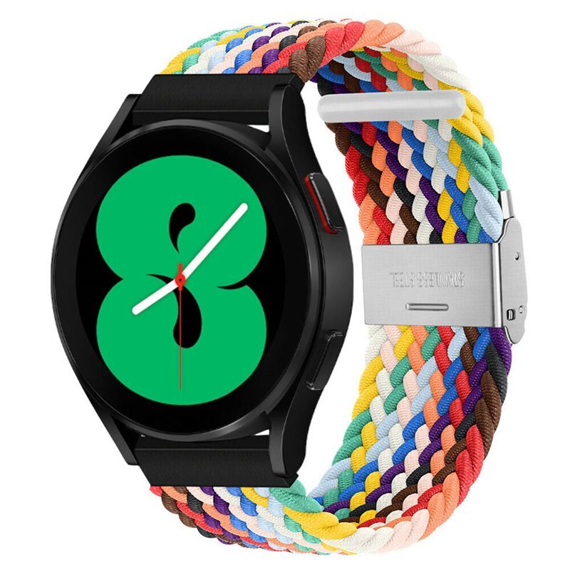 Flätat Elastiskt Armband Samsung Galaxy Watch 4 (40mm) - Pride Editio