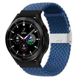 Flätat Elastiskt Armband Samsung Galaxy Watch 4 Classic (46mm) - Blå