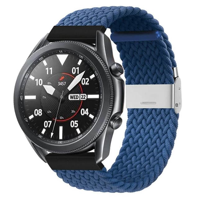 Flätat Elastiskt Armband Samsung Galaxy Watch 3 (45mm) - Blå