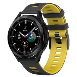 Twin Sport Armband Samsung Galaxy Watch 5 Pro (45mm) - Svart/gul
