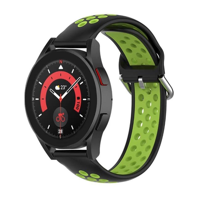 EBN Sport Rannekoru Samsung Galaxy Watch 5 Pro 45mm - Musta/Vihreä