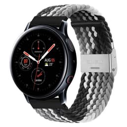 Flettet Elastik Armbånd Samsung Galaxy Watch Active 2 (44mm) - Sorthv