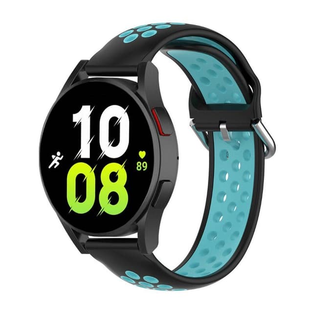 EBN Sport armbånd Samsung Galaxy Watch 5 44mm - Svart/ Turkis
