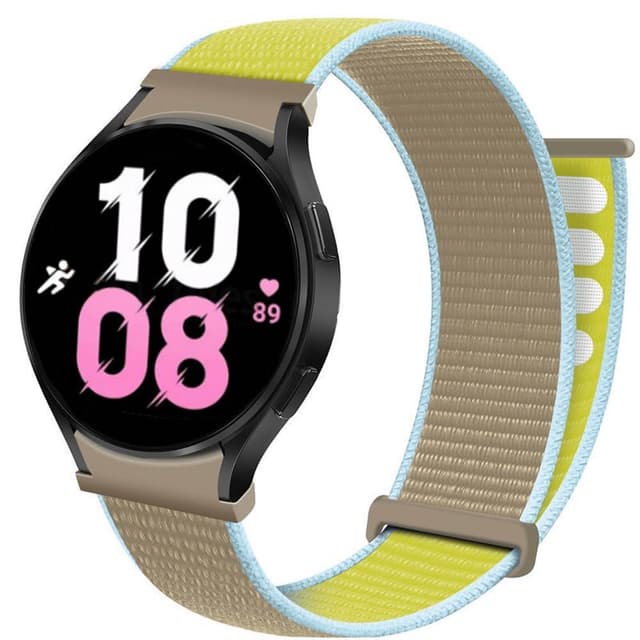 Nylon Armbånd  No-Gap Samsung Galaxy Watch 5 (40mm) - Camel