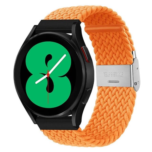 Flettet Elastik Armbånd Samsung Galaxy Watch 4 (40mm) - Orange