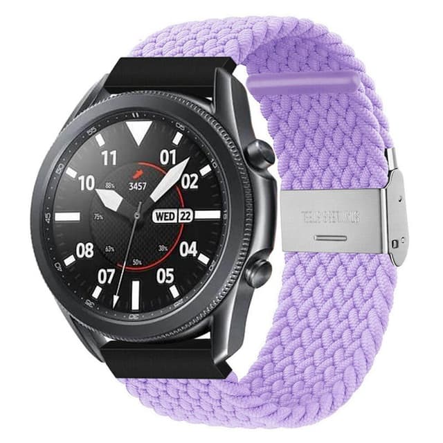 Flätat Elastiskt Armband Samsung Galaxy Watch 3 (41mm) - Ljuslila