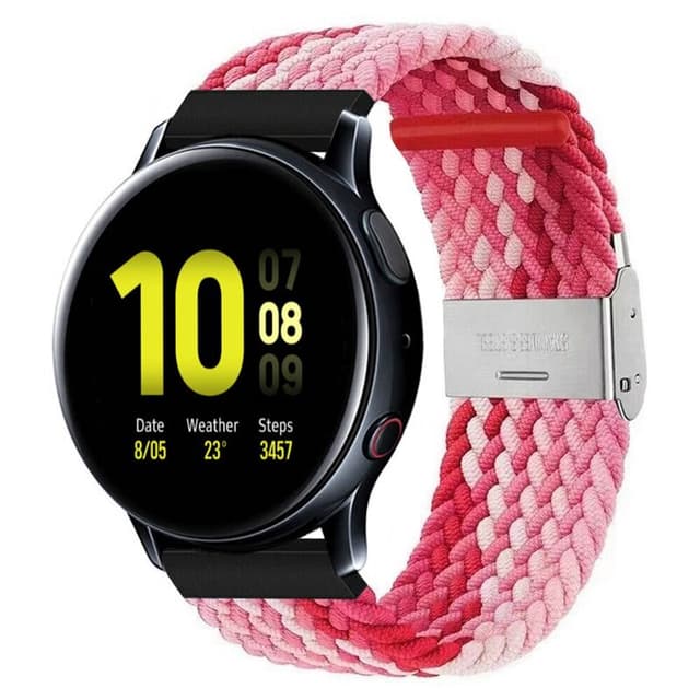 Punottu elastinen rannekoru Samsung Galaxy Watch Active 2 (40mm) - gra