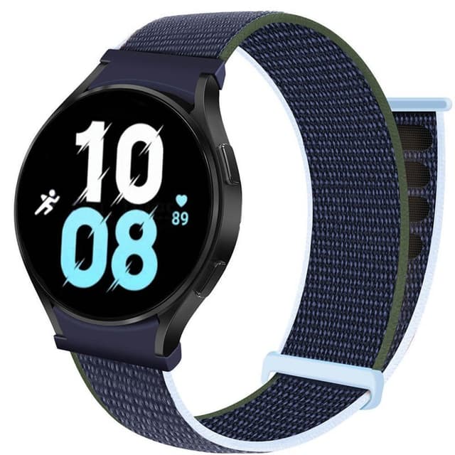 Nylon Armbånd  No-Gap Samsung Galaxy Watch 5 (44mm) - Abyss