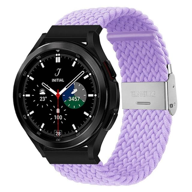 Flätat Elastiskt Armband Samsung Galaxy Watch 4 Classic (46mm) - Ljus