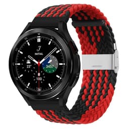 Flätat Elastiskt Armband Samsung Galaxy Watch 4 Classic (42mm) - Röd