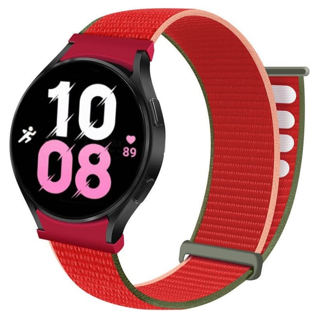 Nylonrannekoru No-Gap Samsung Galaxy Watch 5 (40mm) - Strawberry