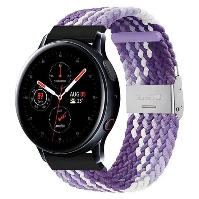 Flettet Elastik Armbånd Samsung Galaxy Watch Active 2 (44mm) - gradie