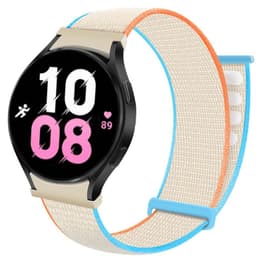 Nylon armbånd No-Gap Samsung Galaxy Watch 5 (40mm) - Cream
