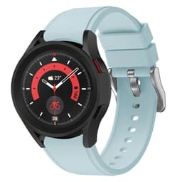 Silikon armbånd No-Gap Samsung Galaxy Watch 5 Pro (45mm) - Lyse blå