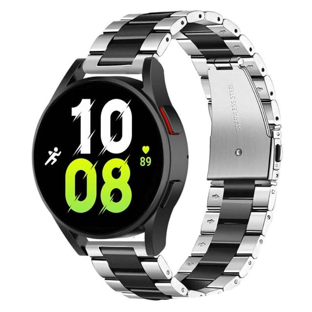 Armbånd Rustfrit stål Samsung Galaxy Watch 5 (40mm) - Sølv/sort