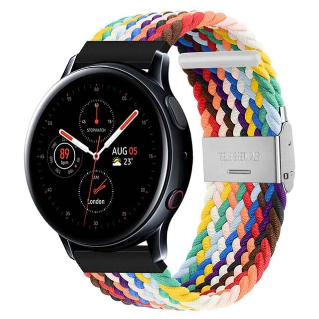 Flätat Elastiskt Armband Samsung Galaxy Watch Active 2 (44mm) - Pride