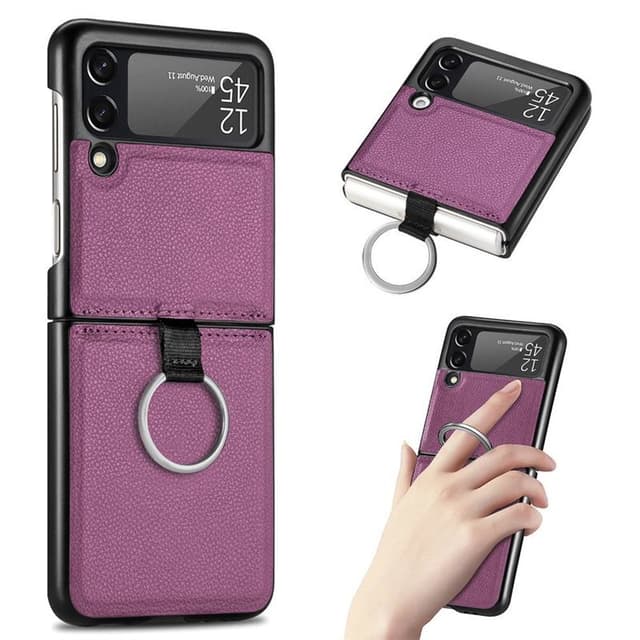 Ring Cover Samsung Galaxy Z Flip 4 - Lilla