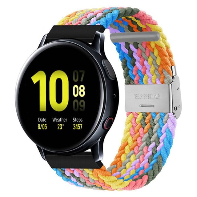 Flettet Elastik Armbånd Samsung Galaxy Watch Active 2 (40mm) - light