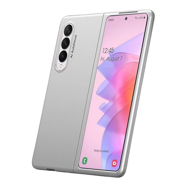 Hård cover Samsung Galaxy Z Fold 4 - Sølv
