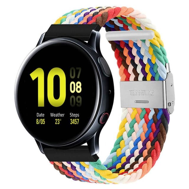 Flätat Elastiskt Armband Samsung Galaxy Watch Active 2 (40mm) - Pride