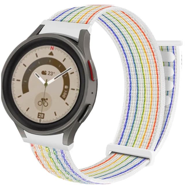 Nylon Armband No-Gap Samsung Galaxy Watch 5 Pro (45mm) - Pride Edition