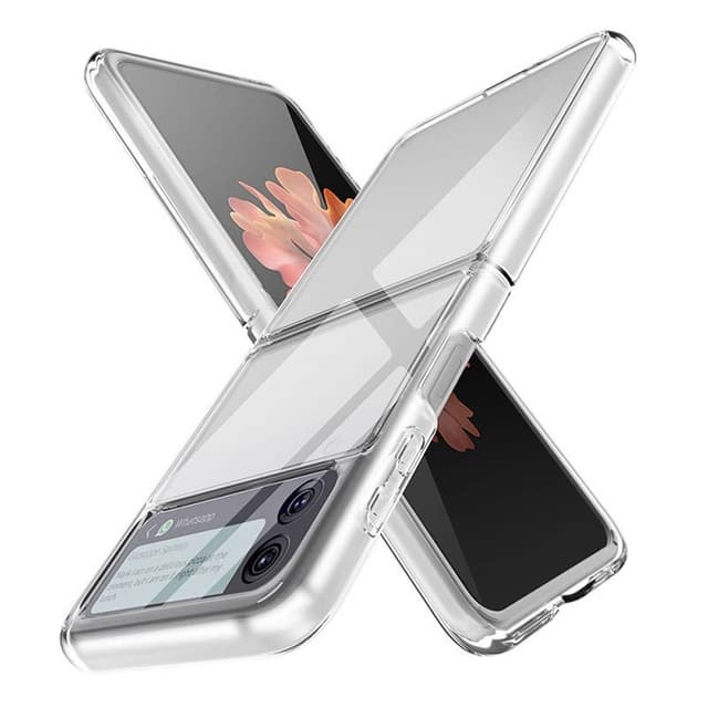 TPU+PC kotelo läpinäkyvä Samsung Galaxy Z Flip 4