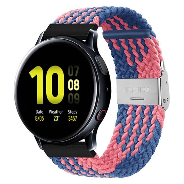 Flätat Elastiskt Armband Samsung Galaxy Watch Active 2 (40mm) - Blue