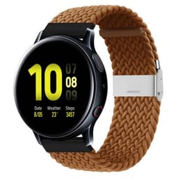 Flettet Elastik Armbånd Samsung Galaxy Watch Active 2 (40mm) - Brun