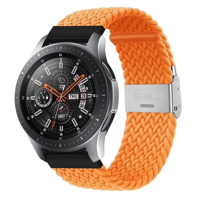 Punottu elastinen rannekoru Samsung Galaxy Watch 46mm - Oranssi