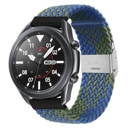 Flettet Elastik Armbånd Samsung Galaxy Watch 3 (41mm) - blågrøn