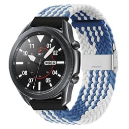Flettet elastisk armbånd Samsung Galaxy Watch 3 (45mm) - bluewhite