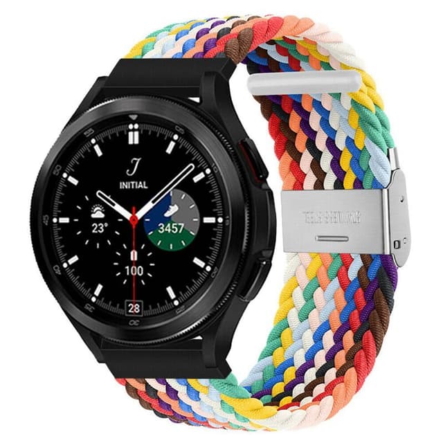 Flätat Elastiskt Armband Samsung Galaxy Watch 4 Classic (42mm) - Prid