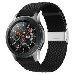 Punottu elastinen rannekoru Samsung Galaxy Watch 46mm - musta