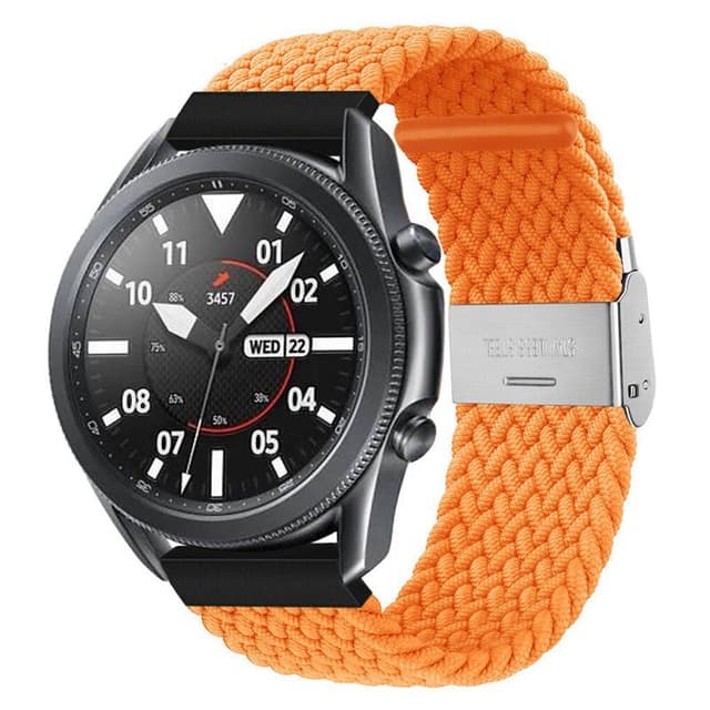 Flettet Elastik Armbånd Samsung Galaxy Watch 3 (41mm) - Orange