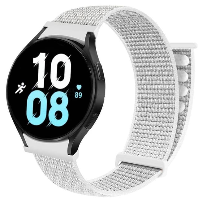 Nylonrannekoru No-Gap Samsung Galaxy Watch 5 (44mm) - Summit White